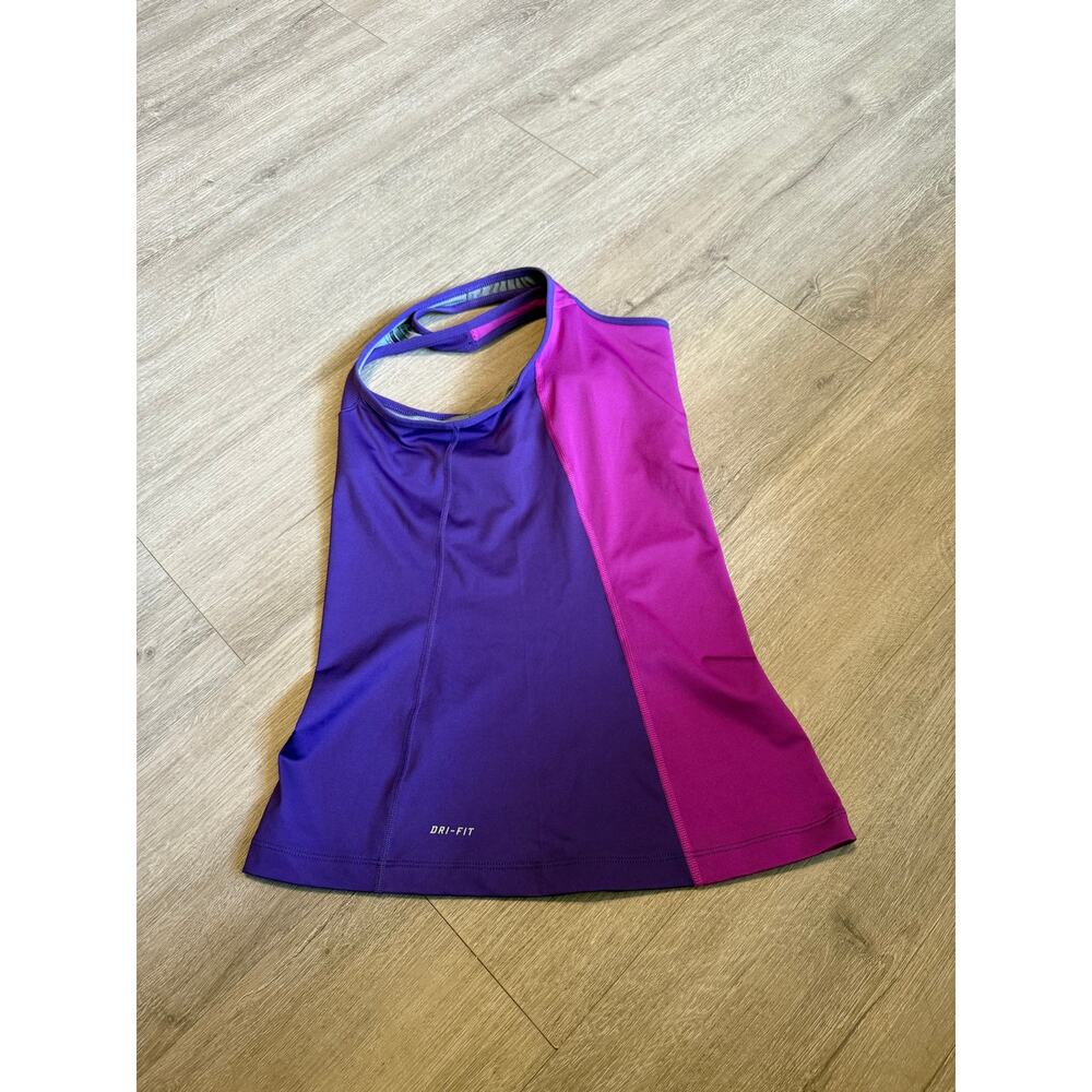 Nike Dri-Fit Magenta Purple Racerback Tank Small | Athletic - Picture 6 of 16